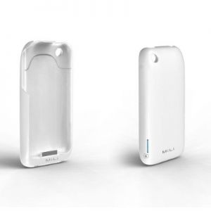  MiLi Power Skin HI-C20 1200 mAh W-White for iPhone 3G/3GS